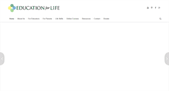 Desktop Screenshot of edforlife.org